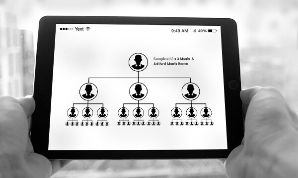 Bonus Matrix Forcé - Matrix MLM Software