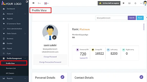 Infinite MLM Software Version 13